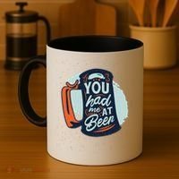 You Had Me At Beer Coffee Mug thumb 4