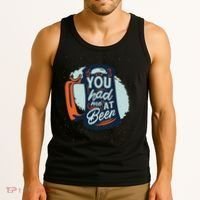 You Had Me At Beer Tank Top thumb 3