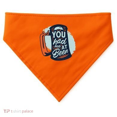 You Had Me At Beer USA-Made Doggie Bandana
