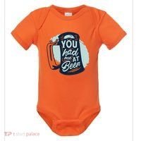 You Had Me At Beer Baby Bodysuit thumb 0
