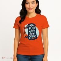 You Had Me At Beer Women's T-Shirt thumb 4