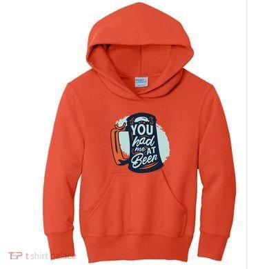 You Had Me At Beer Kids Hoodie