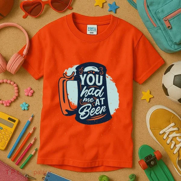You Had Me At Beer Kids T-Shirt