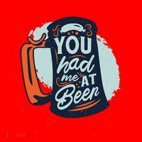 You Had Me At Beer Santa Hat thumb 1