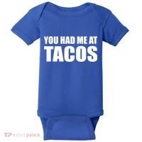 You Had Me At Tacos Baby Bodysuit thumb 0