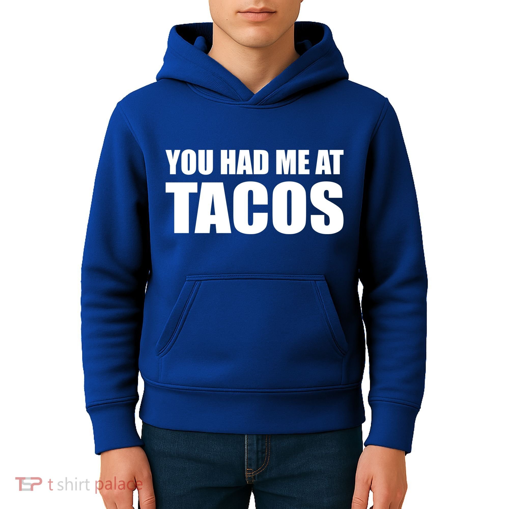 You Had Me At Tacos Kids Hoodie