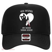 You Inspire My Inner Serial Killer Funny Cat Hat thumb 0