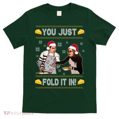You Just Fold It Funny Cheese Xmas Sweater T-Shirt
