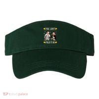You Just Fold It Funny Cheese Xmas Sweater Visor thumb 0