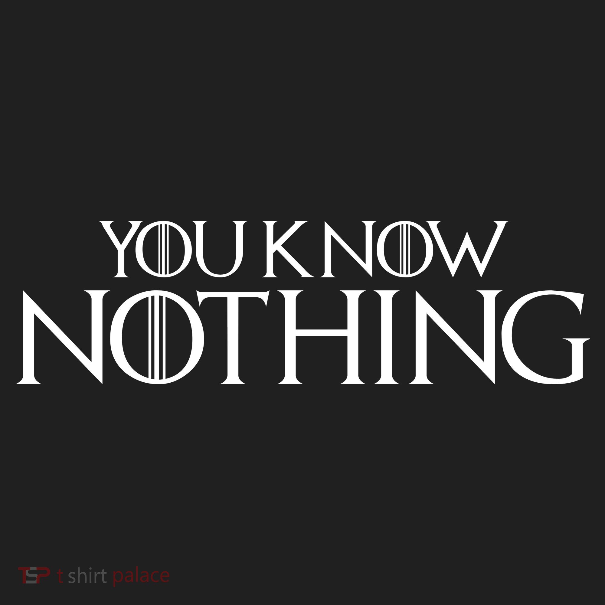 You Know Nothing GOT Beanie