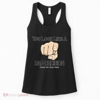 You Look Like A Bad Decision Funny Women's Tank Top thumb 0