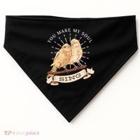 You Make My Soul Sing Bird USA-Made Doggie Bandana thumb 0
