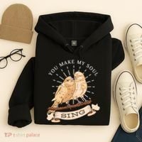 You Make My Soul Sing Bird Hoodie thumb 4