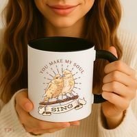You Make My Soul Sing Bird Coffee Mug thumb 3