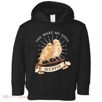 You Make My Soul Sing Bird Toddler Hoodie thumb 0