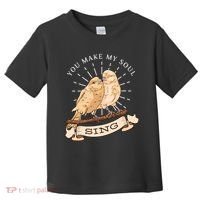 You Make My Soul Sing Bird Toddler T-Shirt thumb 0