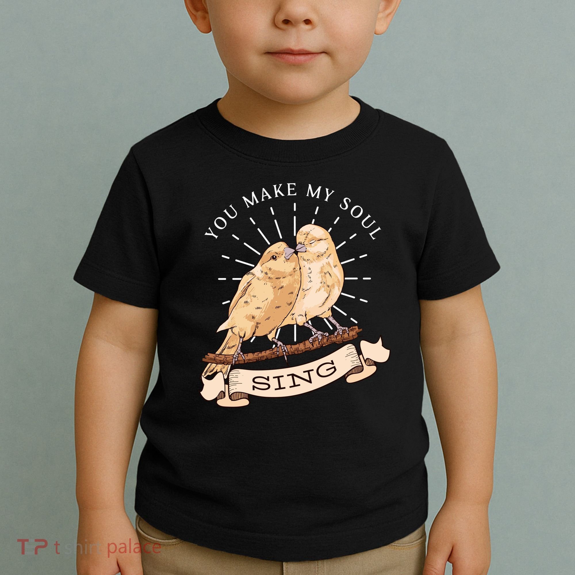 You Make My Soul Sing Bird Toddler T-Shirt