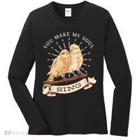 You Make My Soul Sing Bird Women's Long Sleeve Shirt thumb 0