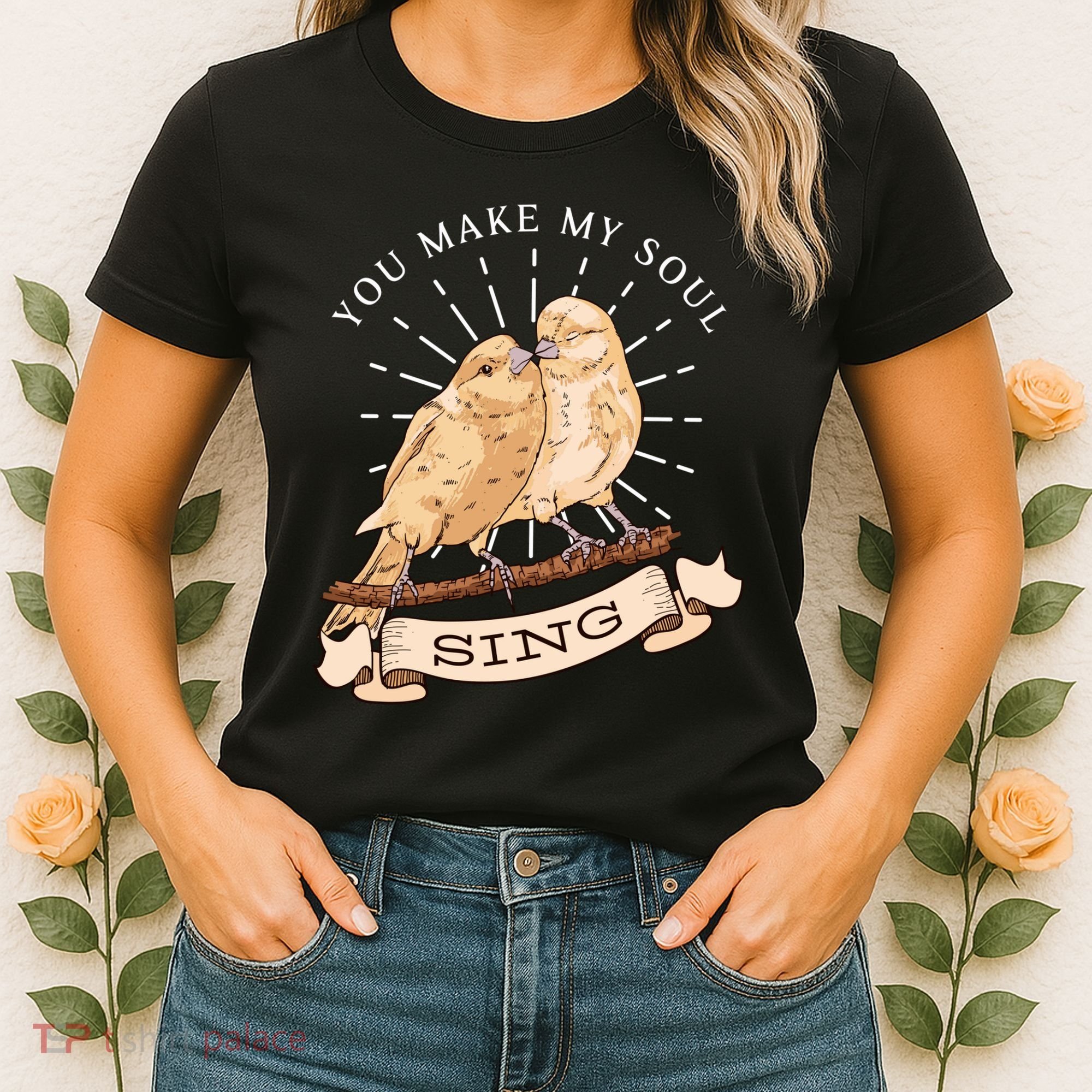 You Make My Soul Sing Bird Women's T-Shirt