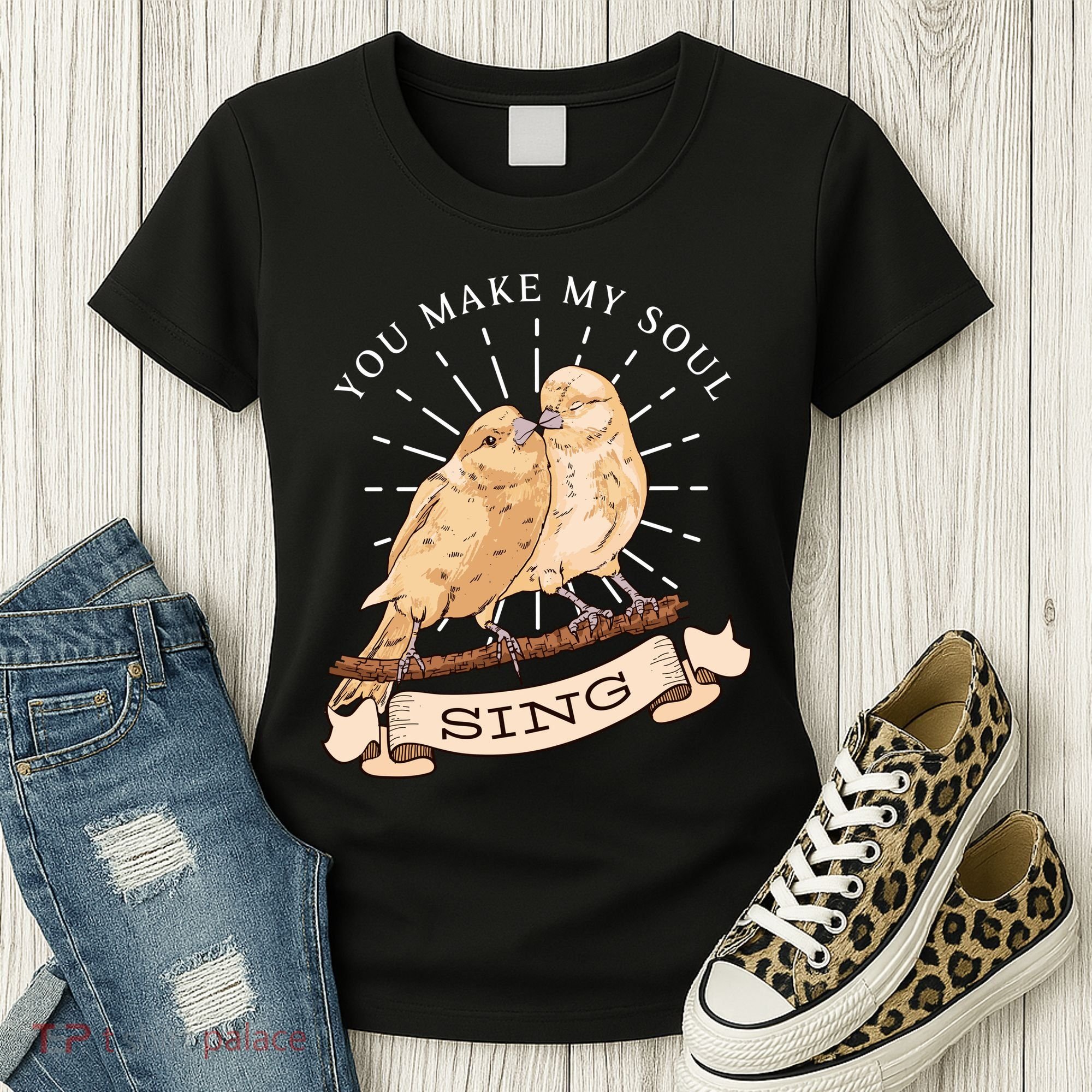 You Make My Soul Sing Bird Women's T-Shirt
