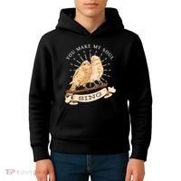 You Make My Soul Sing Bird Kids Hoodie thumb 4