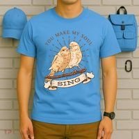 You Make My Soul Sing Bird T-Shirt thumb 5