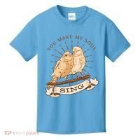 You Make My Soul Sing Bird Kids T-Shirt thumb 0