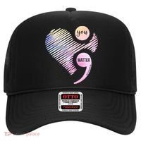 You Matter Don't Let Your Story End Semicolon Hat thumb 0
