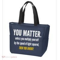 You Matter The Energy Funny Science Tote Bag thumb 3