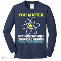 You Matter Then You Energy Kids Long Sleeve Shirt thumb 0