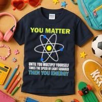 You Matter Then You Energy Kids T-Shirt thumb 3