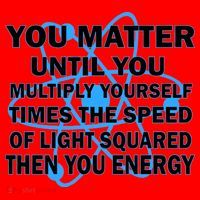 You Matter You Energy Science Physics Santa Hat thumb 1