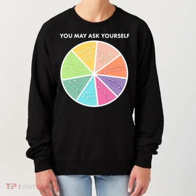 You May Ask Yourself Pie Chart Women's Sweatshirt