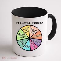 You May Ask Yourself Pie Chart Coffee Mug thumb 1