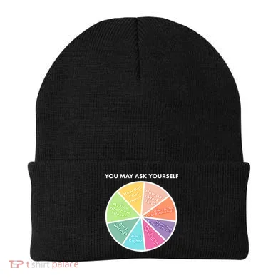 You May Ask Yourself Pie Chart Beanie
