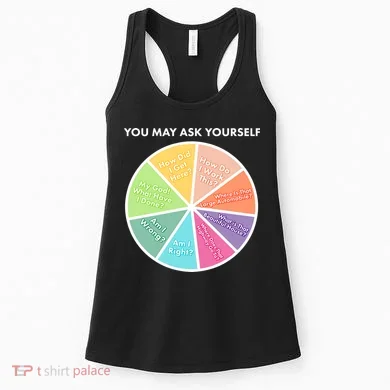 You May Ask Yourself Pie Chart Women's Tank Top