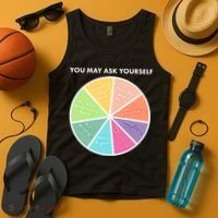 You May Ask Yourself Pie Chart Tank Top thumb 4