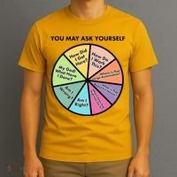 You May Ask Yourself Pie Chart T-Shirt thumb 3