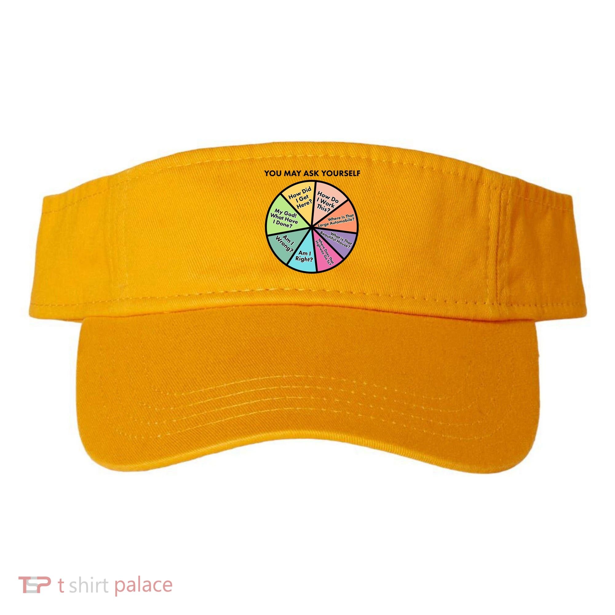 You May Ask Yourself Pie Chart Visor