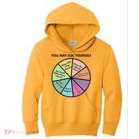 You May Ask Yourself Pie Chart Kids Hoodie thumb 0