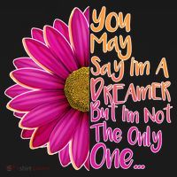 You May Say I'm a Dreamer But I'm Not The Only One Ornament thumb 1