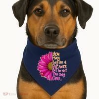 You May Say I'm a Dreamer But I'm Not The Only One USA-Made Doggie Bandana thumb 1