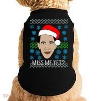 You Miss Me Yet Obama Ugly Christmas Doggie Tank thumb 0