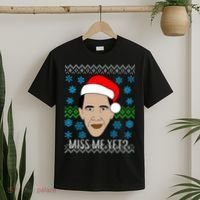You Miss Me Yet Obama Ugly Christmas T-Shirt thumb 2