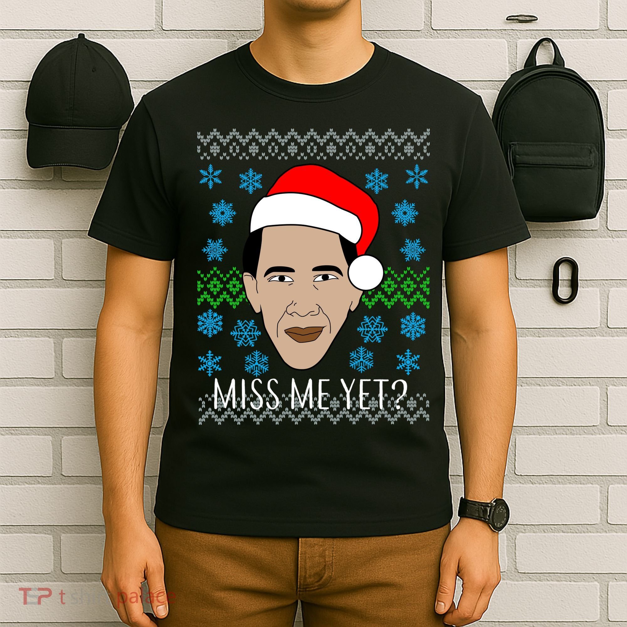 You Miss Me Yet Obama Ugly Christmas T-Shirt