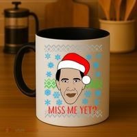You Miss Me Yet Obama Ugly Christmas Coffee Mug thumb 4