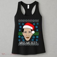You Miss Me Yet Obama Ugly Christmas Women's Tank Top thumb 3