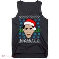 You Miss Me Yet Obama Ugly Christmas Tank Top thumb 0