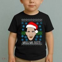You Miss Me Yet Obama Ugly Christmas Toddler T-Shirt thumb 2