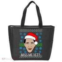 You Miss Me Yet Obama Ugly Christmas Tote Bag thumb 0